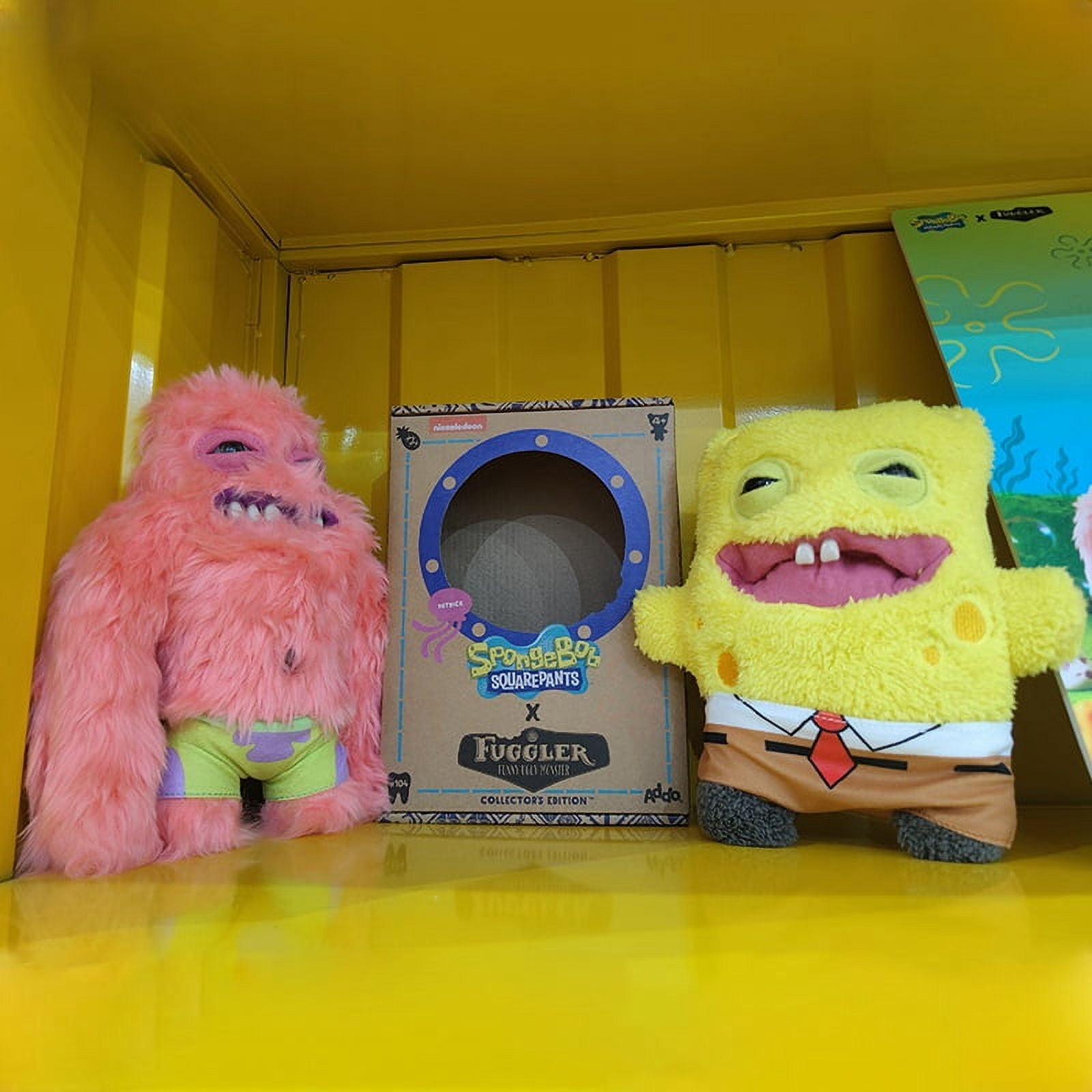22cm Original Fuggler Plush Toys Ugly Monster Spongebob