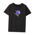 thumbnail image 3 of Camiseta de verano para mujer, informal, con cuello redondo, para senderismo, trabajo, compras, viaje SG, 3 of 7