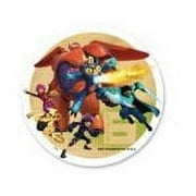 Big Hero 6 Crime Fighting Heroes 7inch Round Edible Photo Image Cake Decoration