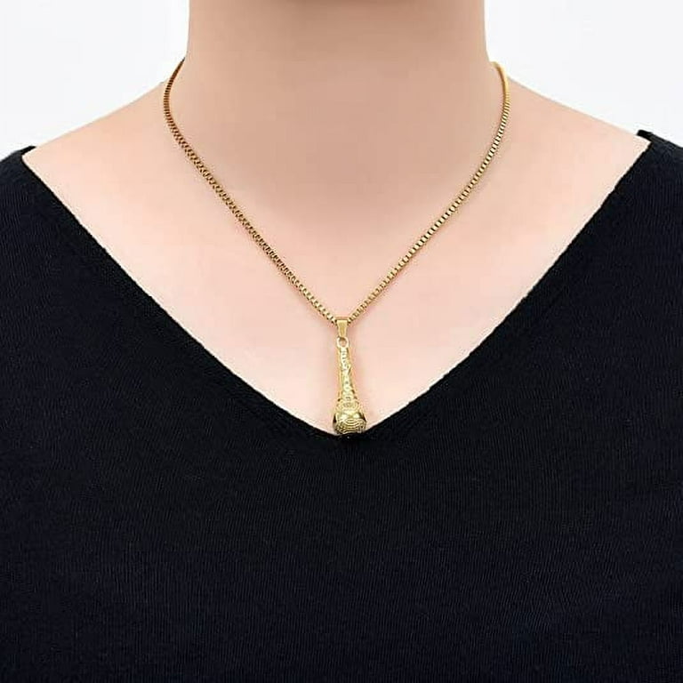Microphone 2024 urn necklace