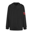 thumbnail image 4 of GIPQJK Graphic Hoodies for Men Usa Flag Hooded Sweatshirts 2024 Fall Trendy Hoodie Big and Tall Long Sleeve Tops with Pockets,Dark Gray 4XL, 4 of 4