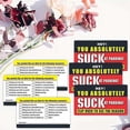 thumbnail image 2 of You Absolutely Suck at Parking Cards,Bad Parking Cards,Parking Violation Tickets, 2 of 5