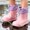 Pink, variant on Toddler Drawstring Cuff Mid Calf Rain Boots, Solid Color Waterproof Slip On Shoes, Light Soft EVA Material for Kids Puddle Play Rainy Outdoor Activities Khaki 150
