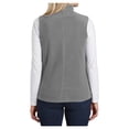 thumbnail image 2 of Yellow Rooster Women's Sleeveless Microfleece Vest Pearl Grey 3XL, 2 of 6