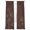 Brown, variant on Retro Beige Flowers Sheer Curtains 84 Inch Length 2 Panels Set, Rustic Abstract Floral Simple Art Voile Window Treatment Rod Pocket Curtains Sheers Drapes for Bedroom/Living Room/Kitchen 52"x84"x2
