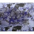 thumbnail image 5 of oneOone Viscose Chiffon Medium Purple Fabric Travel Quilting Supplies Print Sewing Fabric By The Yard 42 Inch Wide, 5 of 6