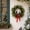 Green2, variant on Fmbmuo Christmas Decor Wreath Decoration Artificial Bow Pine Branches and Berries Door Hanging Wall Ornament 45cm Ornaments,Green