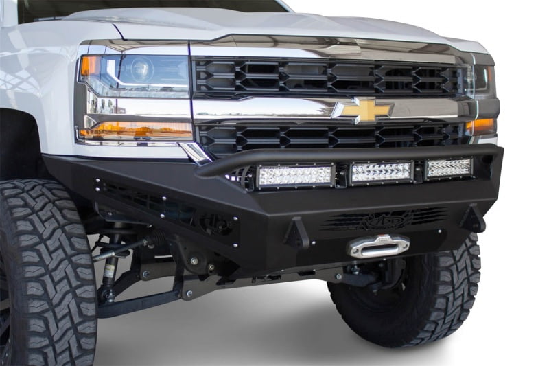 Addictive Desert Designs 16-18 Chevy Silverado 1500 HoneyBadger Front ...