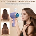 thumbnail image 6 of Cordless Rechargeable Hair Dryer With 3 Speeds And Heat Settings Portable Wireless Blow Dryer For Travel Home Gift, C, 6 of 7