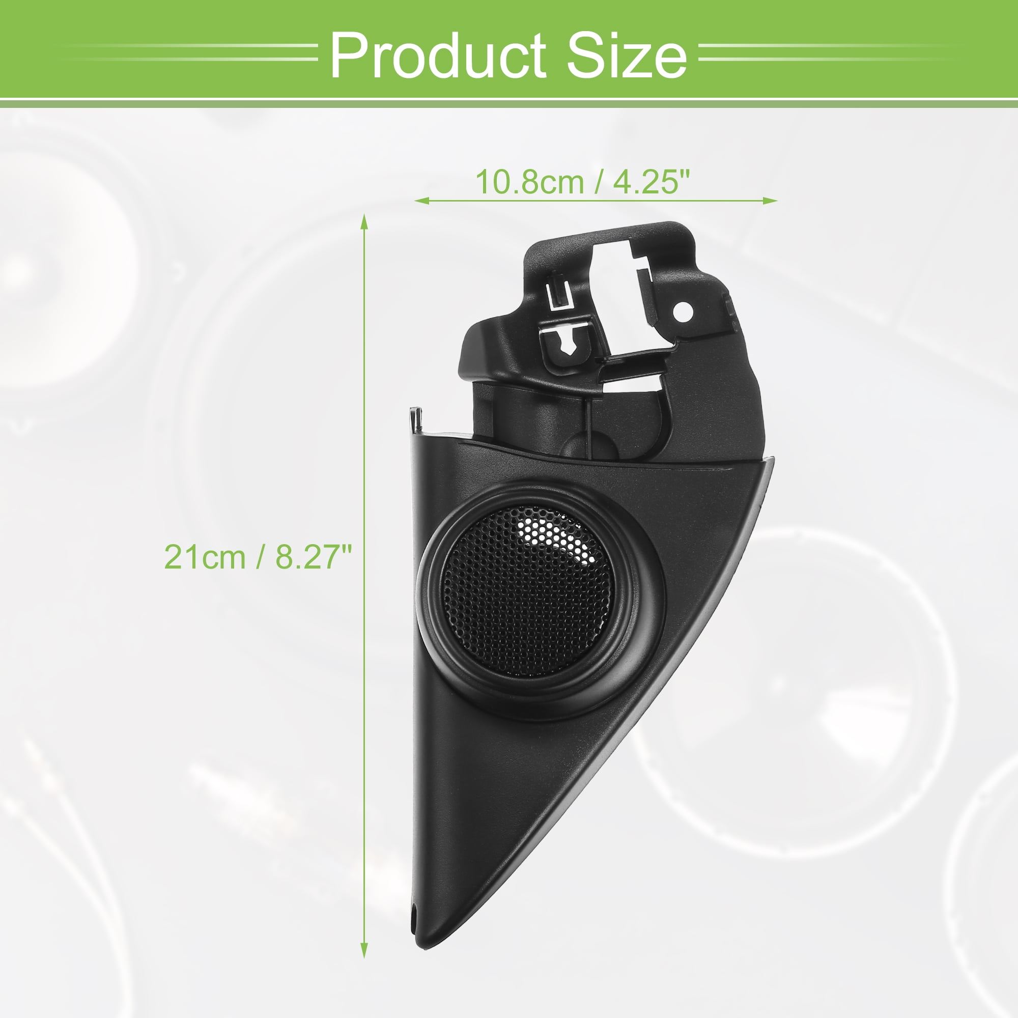 Unique Bargains Car Door Speaker Window A Pillar Cover Trim for Volkswagen Jetta 2013