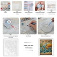 thumbnail image 3 of Paint By Numbers Kit for Adults Beginner - DIY Vintage World Map Compass Oceans Canvas Painting Kits for Adults, Frameless Paint By Number for Adults for Home Wall Decor 16x20 Inch, 3 of 7