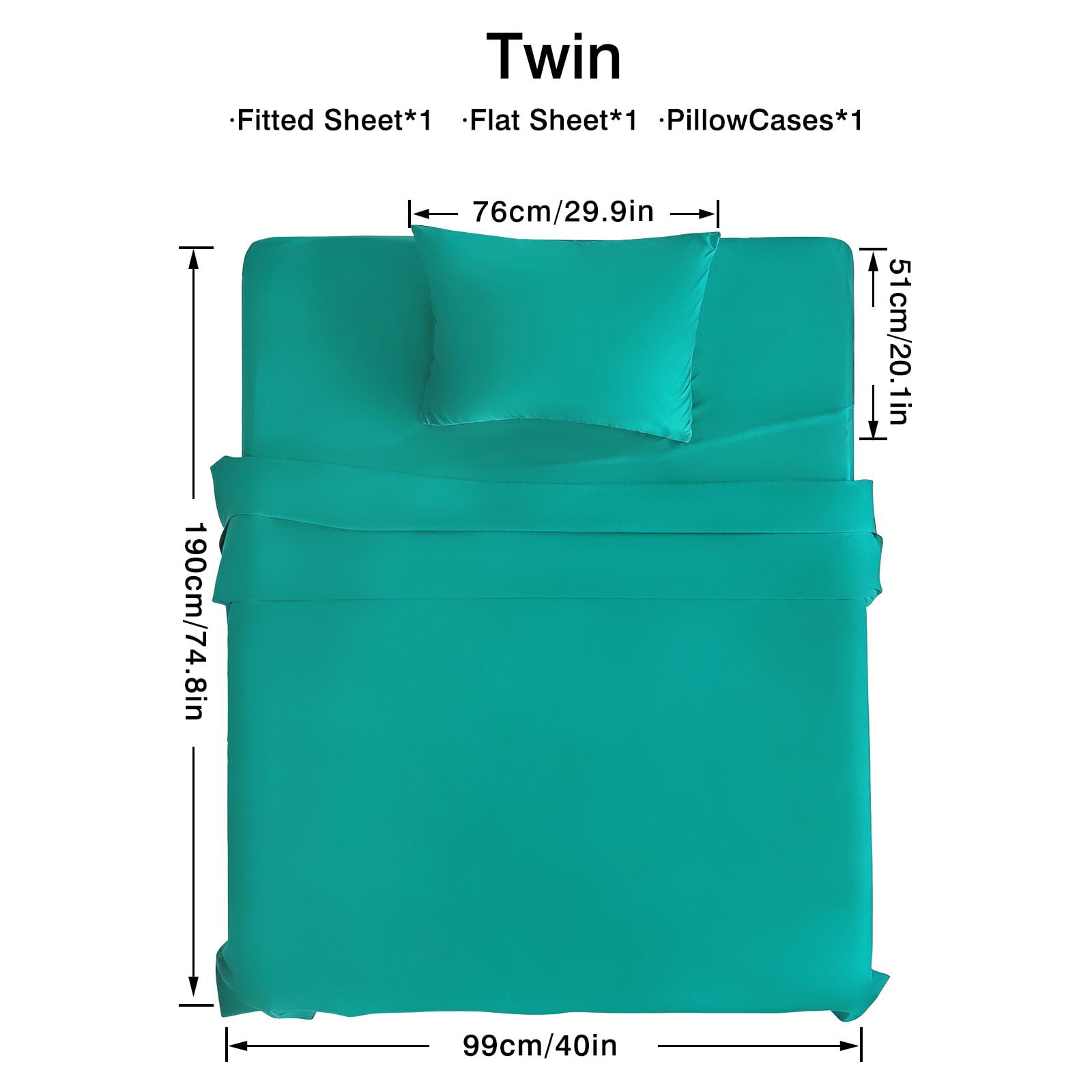 4Pcs Ultra-Soft 85g Sheet and Pillowcase Set, Soft Solid Color, Machine Washable, Suitable For All Seasons, Christmas Comfortable Bedding Set, Available For Single, Double, King, and Queen Beds
