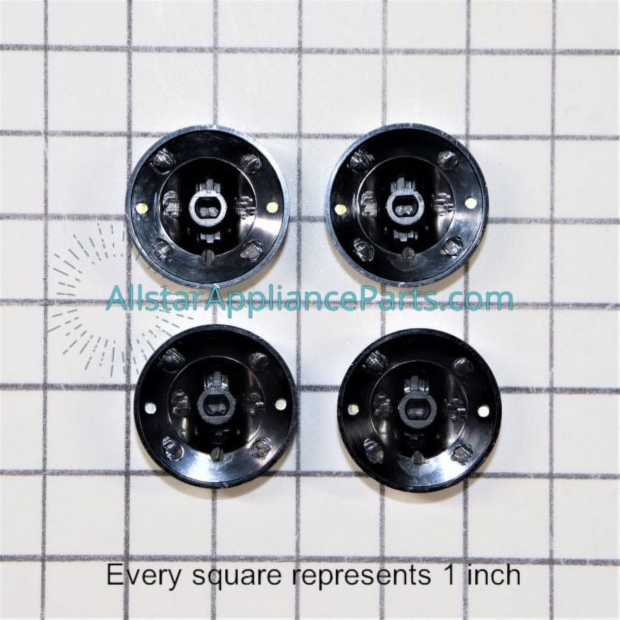Whirlpool Range/Stove/Oven Control Knob Kit 12200034