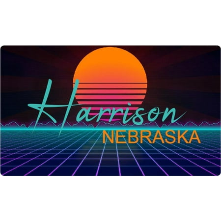 

Thedford Nebraska 4 X 2.25-Inch Fridge Magnet Retro Neon Design