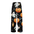 thumbnail image 6 of ASDFVBKG Mens Halloween Pyjama Jogger Pattern Loose Lounge Sleepwear Leisure Pajama Pant Black XL, 6 of 7
