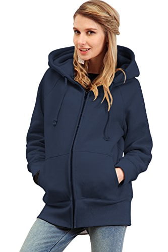 maternity hoodie with baby pouch