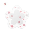 thumbnail image 1 of Yuarrent 1 Uds. Taza de aislamiento térmico de flor de cerezo de estilo japonés, alfombrilla para taza de té, taza antideslizante para té de la leche, Mostrada Blanco S Yuarrent HA002613-02, 1 of 1