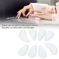 thumbnail image 5 of 8Pcs Guzheng Finger Picks Silicone Polymer Delicate Smoothly Appearance Elastic Professional Guzheng Nail Covers Transparent Color, 5 of 8