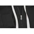 thumbnail image 4 of Men's Casual Fleece Sweater Pants Gym Running Athletic Jogging Track Suit Set (Black, 2XL), 4 of 4