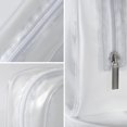 thumbnail image 4 of Bolsa de aseo Homtable, paquete de 5 unidades, de plástico transparente, aprobada por la TSA, 4 of 7
