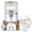 Acacia Marble Set, variant on Invigorated Water pH Recharge Glass Alkaline Water Filter Dispenser, 2.25 Gallon, 1 Filter
