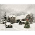 thumbnail image 3 of Deiter, Lori 14x12 Black Modern Framed Museum Art Print Titled - Farmhouse Christmas, 3 of 5