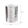 thumbnail image 3 of ELLE Paris Hammered Metallic Ceramic Tumbler, 3 of 4