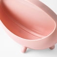 thumbnail image 3 of EeaseCA Nordic Desktop Storage Vanity Mirror Creative Round Desktop Jewelry Sundries Storage Box with Triangle Kickstand (Pink), 3 of 7