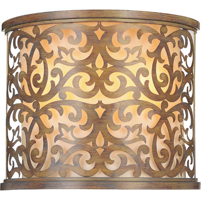 CWI Lighting 2 Light Wall Sconce with Brushed Chocolate finish