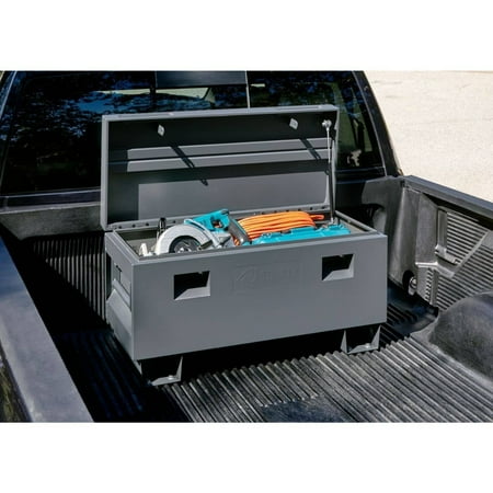 TRINITY | 36" Job Site Box | Matte Rust-Resistant Powder Coated Finish - Gray