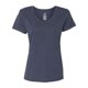 thumbnail image 1 of Camiseta Hanes X-Temp Fresh IQ Tri-Blend Performance con cuello en V para mujer, 3XL Navy Heather hanes 42VT, 1 of 1