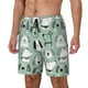 thumbnail image 1 of Balery Puppy Bañador para hombre, shorts de playa de secado rápido con entrepierna y forro de compresión-Medium, 1 of 6