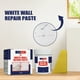 thumbnail image 1 of Fiudx Pasta Reparadora de Paredes Blanca, Fórmula Sin Juntas Ni Grietas, Resistente Al Agua y a La Decoloración, Fácil de Usar para Aficionados y Profesionales, Kit de Reparación de Interiores, 100 G, 1 of 7