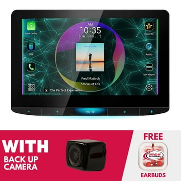 New JVC KW-Z1000W 10.1" Multimedia Receiver (Does not play DVD/CD) w/ Backup Camera