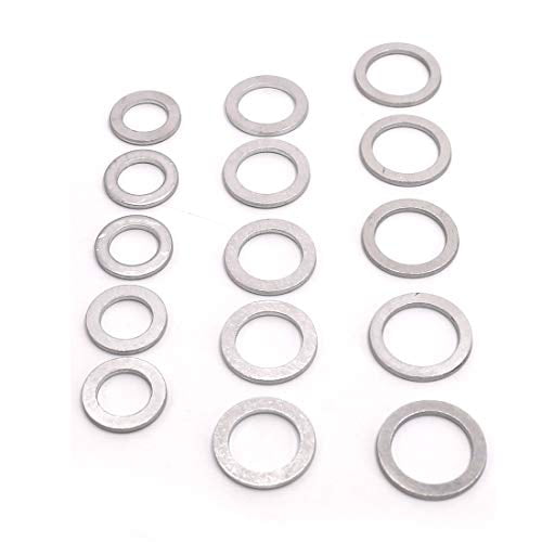 UTSAUTO Oil Crush Washers/Drain Plug Gaskets 20 Packs Replacement for Part # 94109-20000 90471-PX4-000 for Honda Accord Acura Civic Ridgeline Odyssey CRV CR-V Pilot Fit Element 
