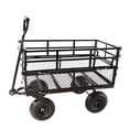 thumbnail image 3 of Wagon Cart Garden cart trucks make it easier to transport firewood, 3 of 10
