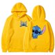 thumbnail image 3 of Sudadera con capucha de Disney Stitch para mujer, ropa de calle Harajuku, bonita sudadera de Anime, ropa de calle de Manga, Unisex, 3 of 5