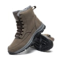 thumbnail image 2 of Mens Winter Snow Boots Anti Slip Hiking Outdoor Trekking Shoes, 2 of 10