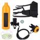 thumbnail image 2 of Equipo de buceo portátil S400+, cilindro de oxígeno para buceo, gran capacidad con válvula de respiración, color naranja, 2 of 10