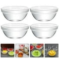 thumbnail image 3 of QUTETN 4pc Glass Ramekins Mini Prep Bowls for Home Restaurant, 3 of 8
