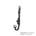 thumbnail image 4 of CTIRCHIU 2Pcs Universal Car Back Seat Hooks Black Quick Install Headrest Storage Organizers, 4 of 6