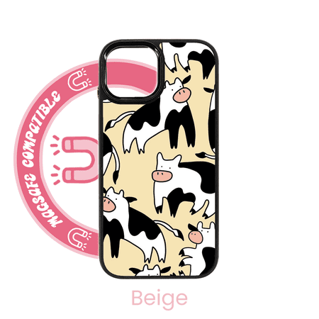 abbyrose Crazy Cows MagSafe iPhone Case for iPhone 15