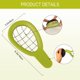thumbnail image 5 of Cucharas para ensaladas de aguacate de acero inoxidable, cortadoras en cubos y en dados, cuchillo picador, quita el hueso, seguro, cortador de huesos, cortador y máquina, 5 of 5