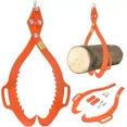 thumbnail image 3 of Colourtree 18" 2 Serrated Claw Hook,Log Lifting Tongs, Heavy Duty Grapple Timber Claw,Lumber Skidding,Log Lifting, 3 of 8