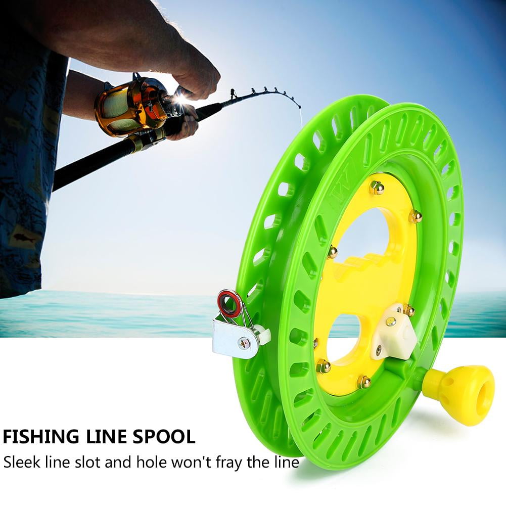 OTVIAP 22cm Durable Plastic Fishing Kite Line Spool Reel Wheel Holder