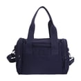 thumbnail image 2 of Bolsa de nailon de gran capacidad para gimnasio, viajes y uso diario: bolso bandolera con correa ajustable, múltiples bolsillos, ligero y duradero., 2 of 6