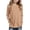 Khaki, variant on WOYY Toddler Girls Long Sleeve T-Shirt Solid Color Casual T Shirt Undershirt, Sizes 4-5T