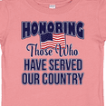 thumbnail image 4 of Inktastic Veterans Day Military Honoring Those Who Serve Boys or Girls Baby T-Shirt, 4 of 5