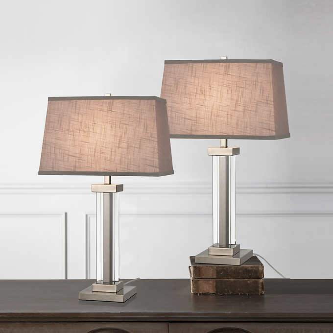 bridgeport designs set of 2 table lamps