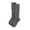 Grey, variant on SUXIAN School Season Solid Color Knee High Warm and Comfortable Stockings Childrens Stocks for Kids Boys and Girls for Spring and Autumn Long Socks for Girls Black 5-7 Years